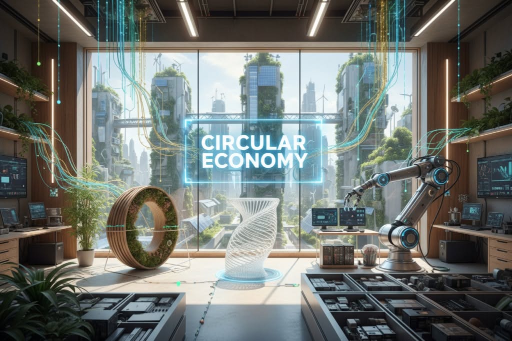 Digital Circular Economy postgraduate study opportunities